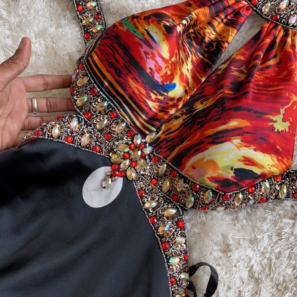 Party Time Formals Fire Dress